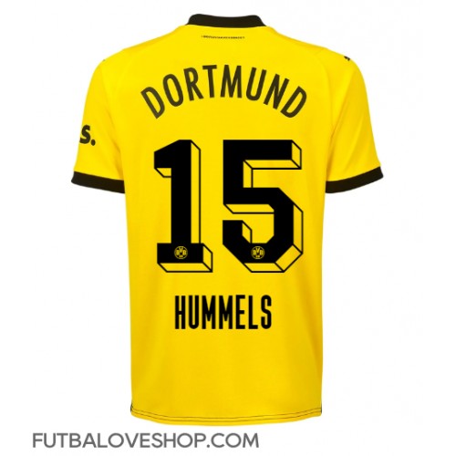Dres Borussia Dortmund Mats Hummels #15 Domáci 2023-24 Krátky Rukáv